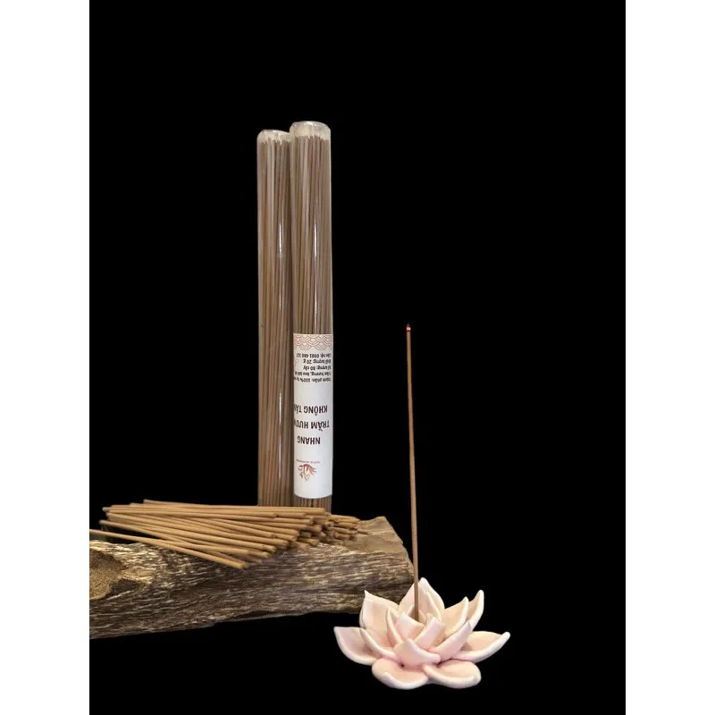 Premium Natural Agarwood Coreless Incense Sticks – 20cm Pure Vietnamese Oud (10g Box) | Mộc Trầm Agarwood